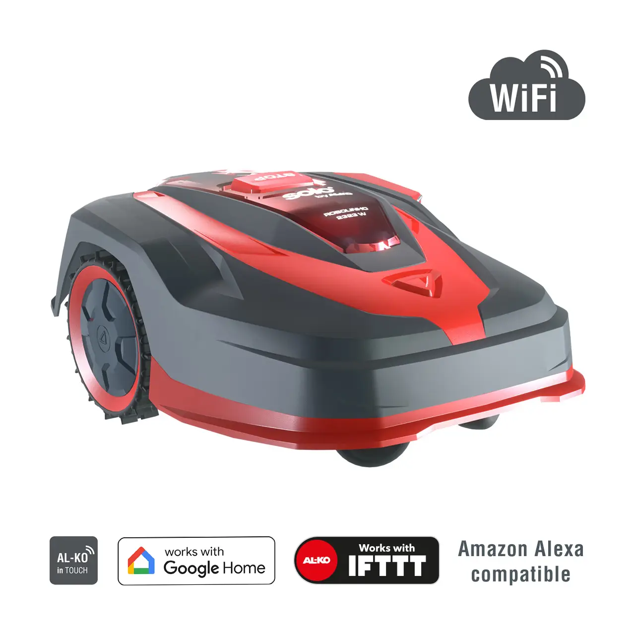 Kompakt och smidig. Robolinho® 2323 W sköter din trädgård helautomatiskt. Tack vare intelligent anslutning till Smart Garden-system klipps din gräsmatta tillförlitligt samtidigt som du får mycket tid över till annat.