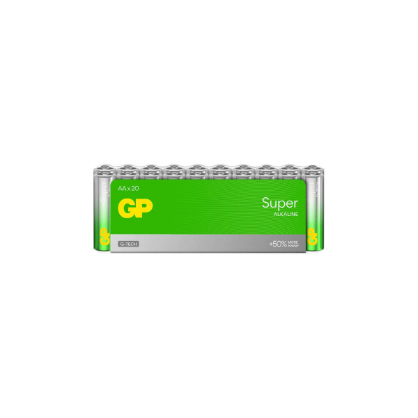 Stavbatteri 1,5V Storlek AA, 20-Pack